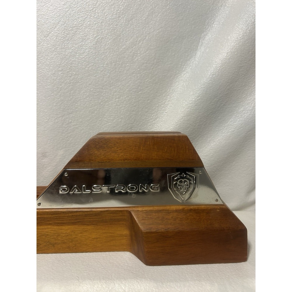 DALSTRONG Knife Cleaver Block Wood Cleaver Holder Countertop Stand 15"